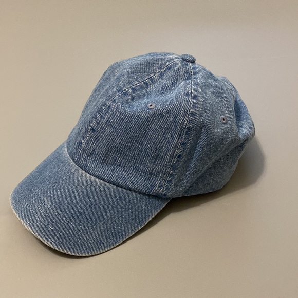 Denim Dad Hat Strapback Cap - Picture 3 of 4